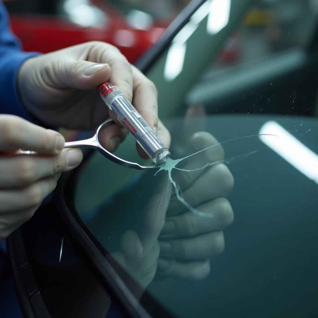 Car windshield repair in Cheltenham