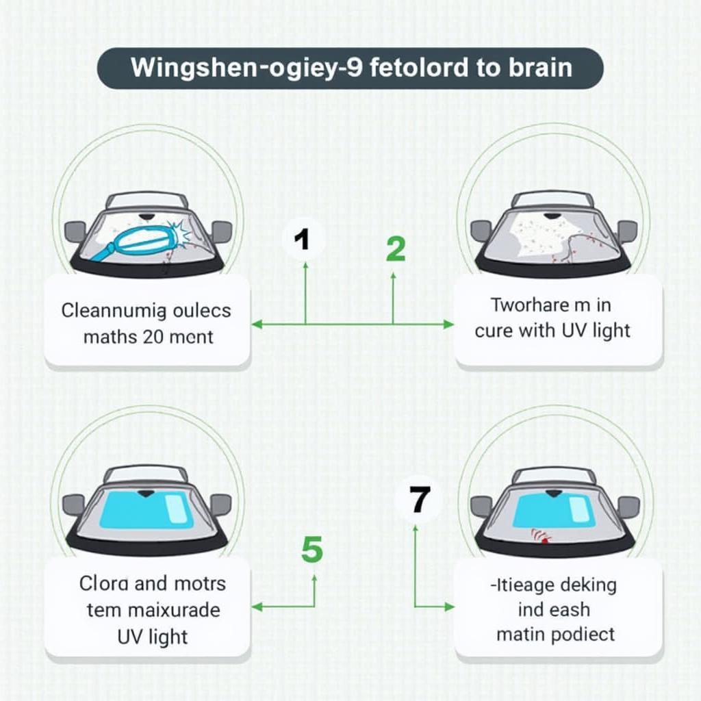 Windshield Repair Process in Action