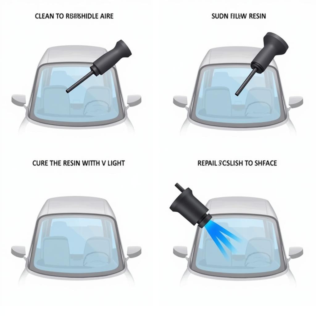 Windshield Chip Repair Process