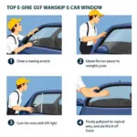 Step-by-step car window repair process in Farmington, MO