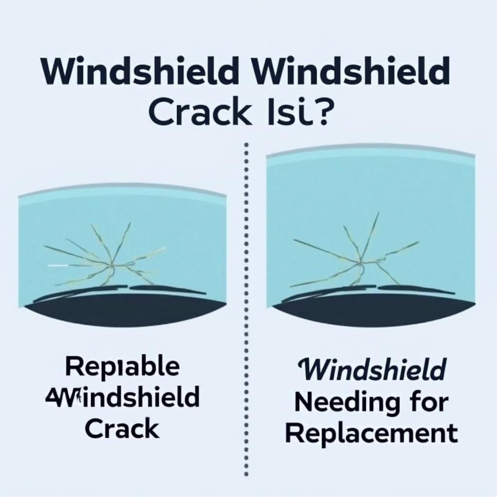 Windshield Repair vs. Replacement