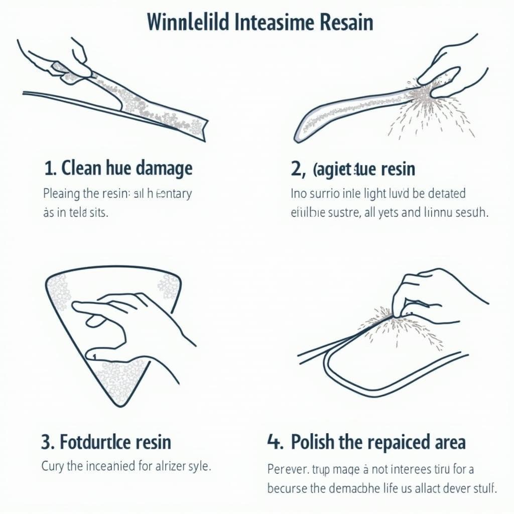  Windshield Resin Repair Process 