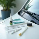 Windshield Scratch Repair Kit Components