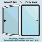 Windshield vs. Side Window Glass