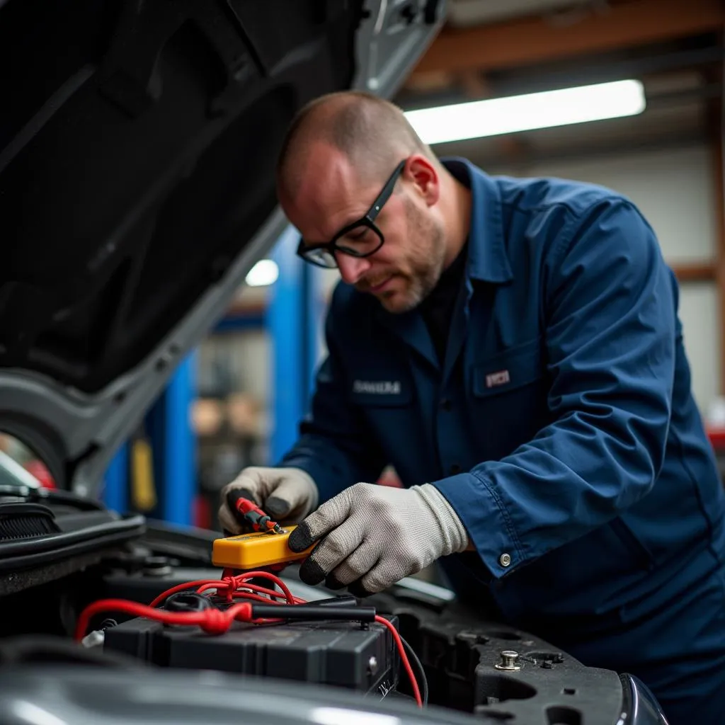 Car Battery Inspection in Wirral