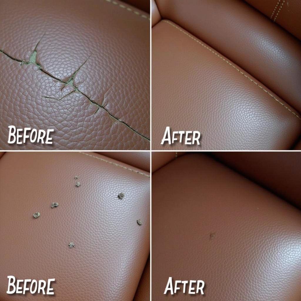 Types of Damage on Leather Car Seats