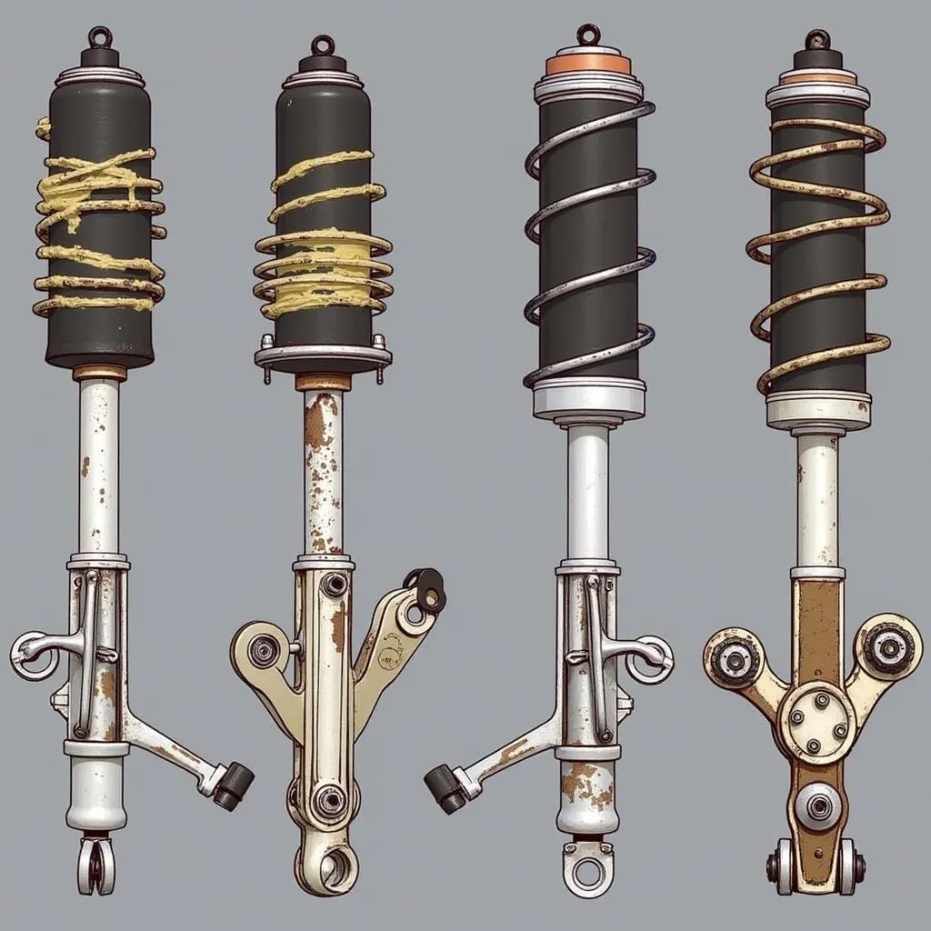 Worn Suspension Components Symptoms