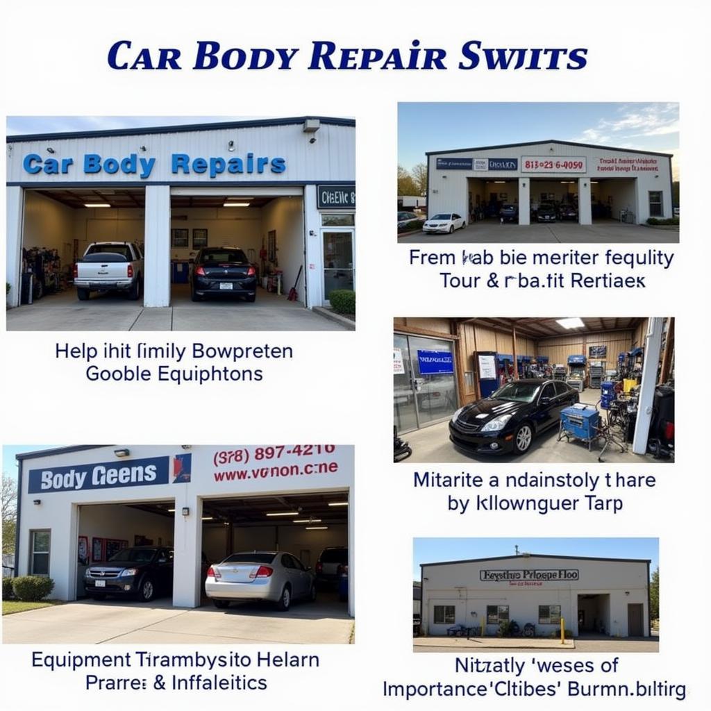 Choosing the Right ACG Car Body Repair Shop