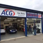 ACG Car Body Repairs Burnley Shop Front