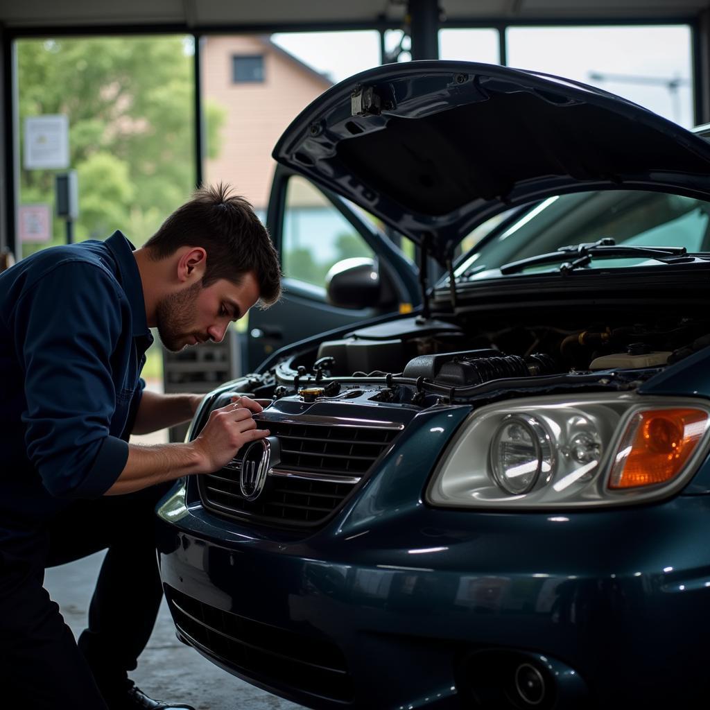 Affordable Car Body Repairs in Wrenbury