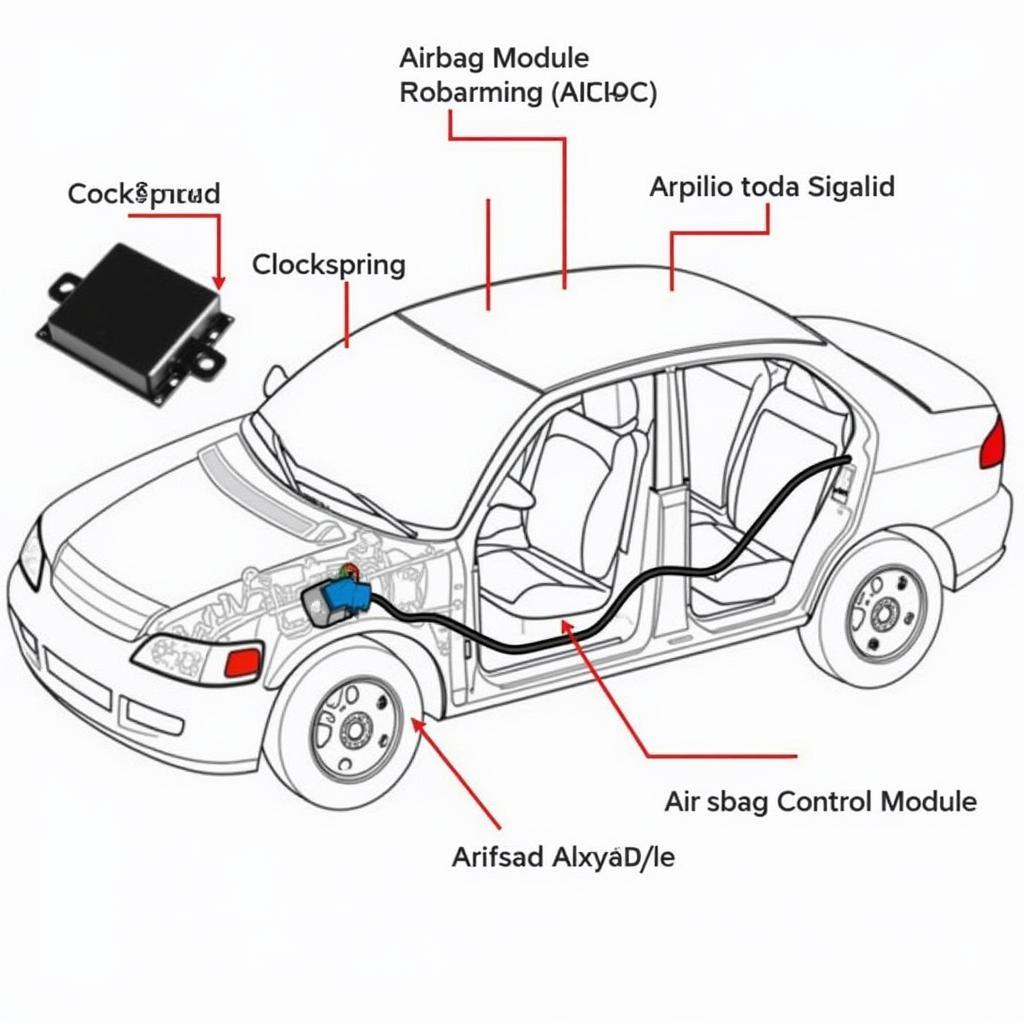 Car Airbag System Components