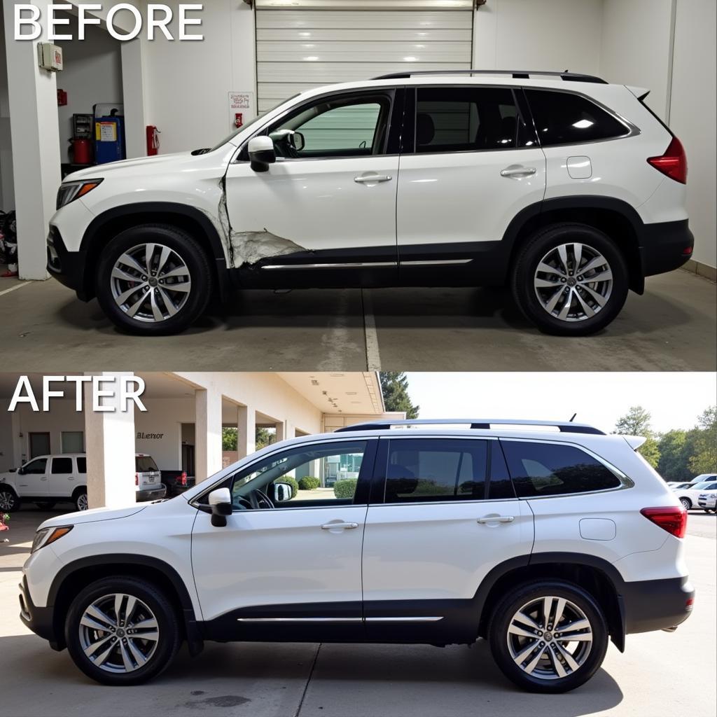 Alexander Car Body Repair Before and After