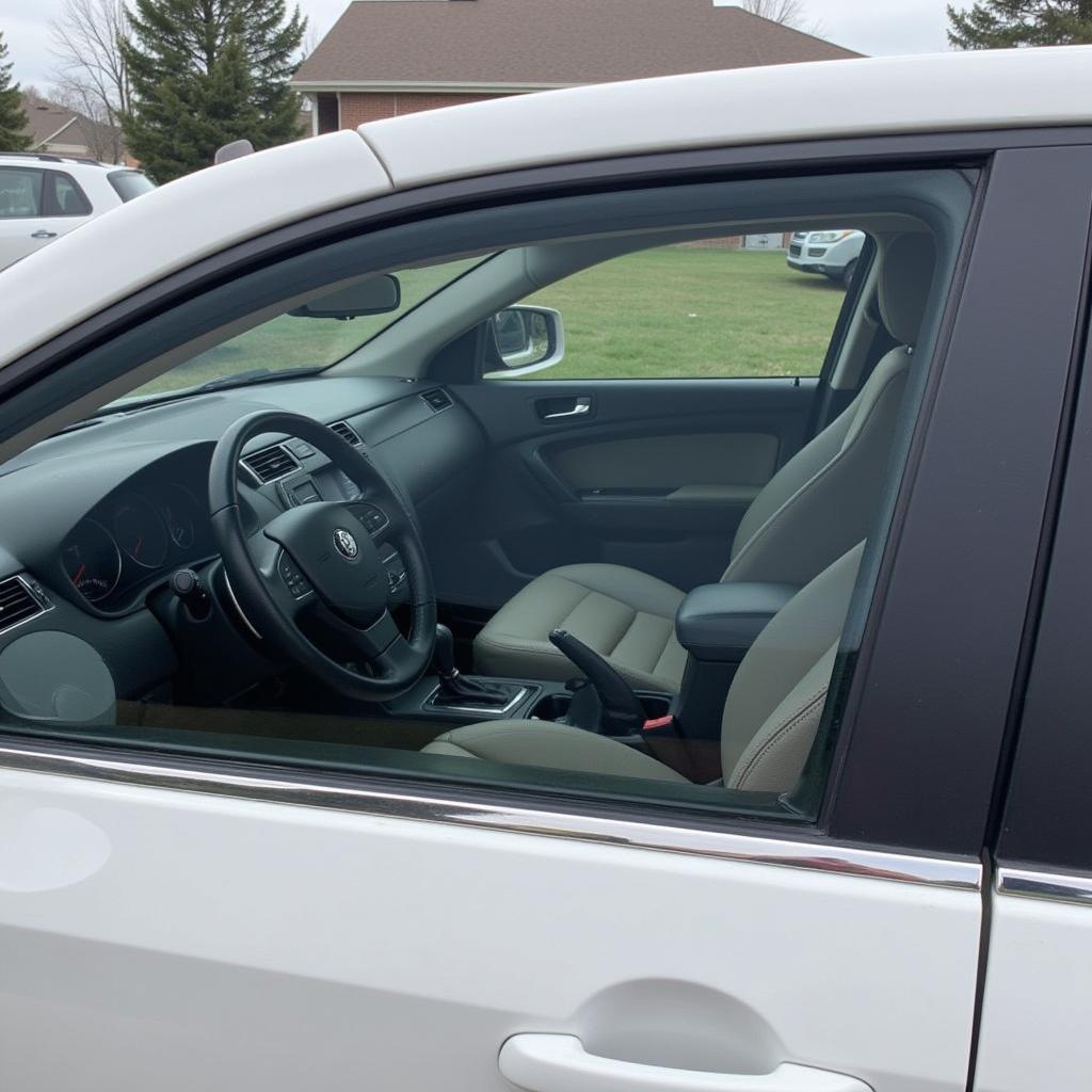 Completed Car Window Repair in Alexandria, VA