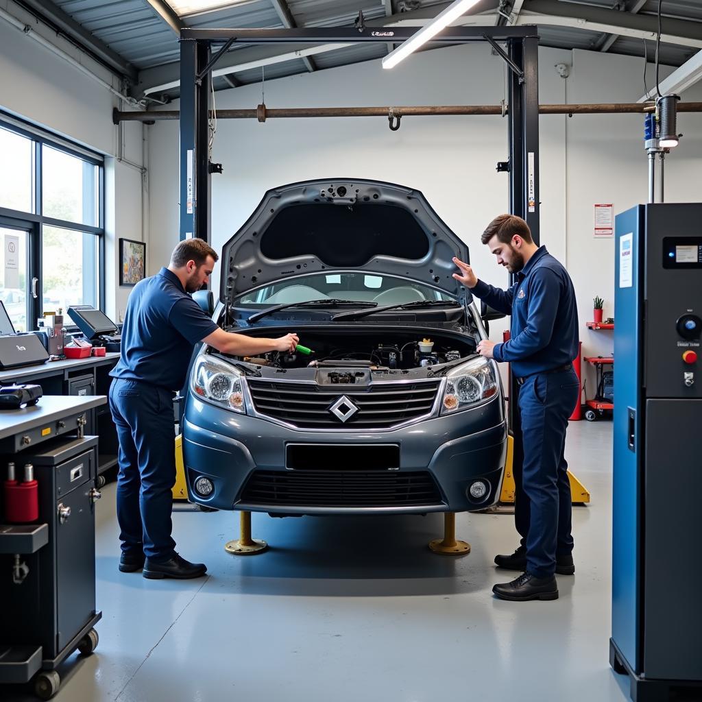 Choosing a Car Bumper Repair Shop in Altrincham