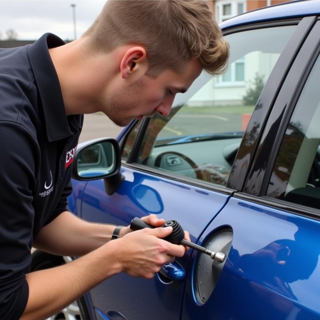 Mobile Car Body Repair Technician in Altrincham