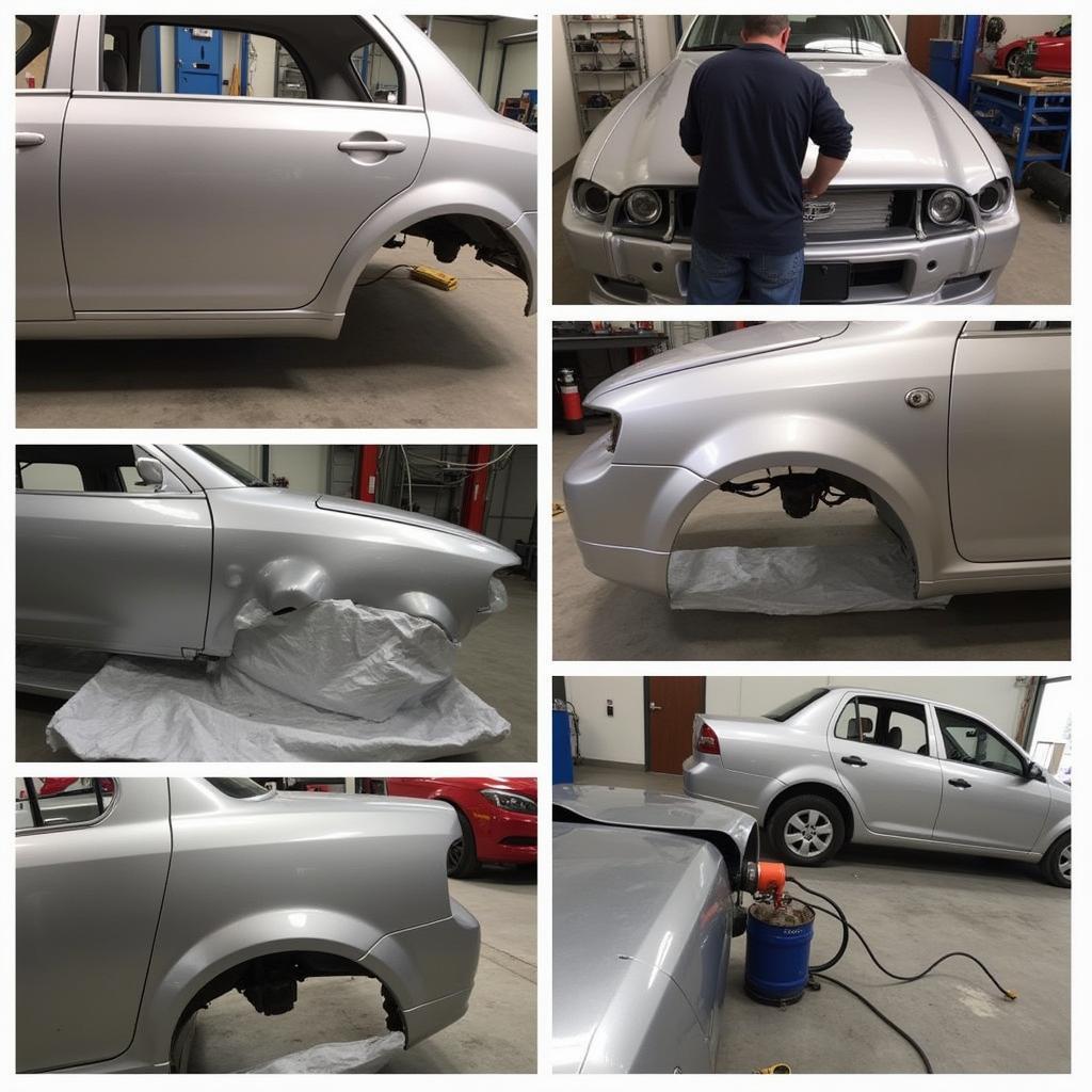 Aluminium Car Body Repair Process