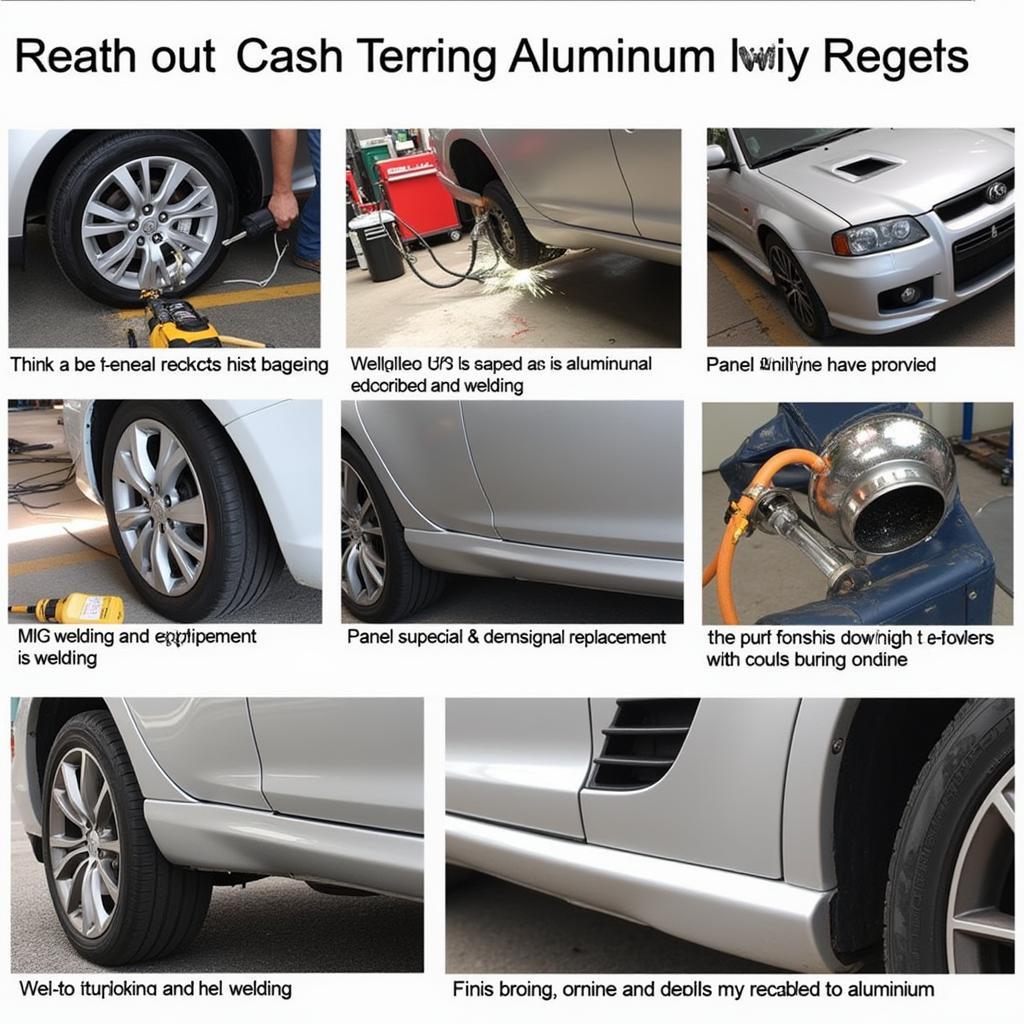 Aluminum Car Body Repair Process in Colchester