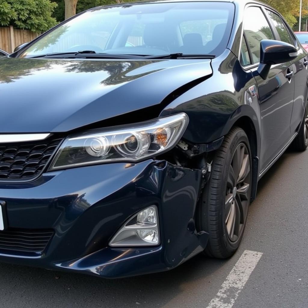 Car with Accident Damage in Bournemouth