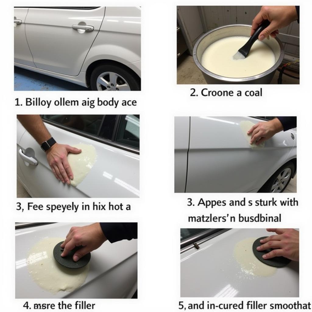 Steps for Applying Car Body Filler Correctly