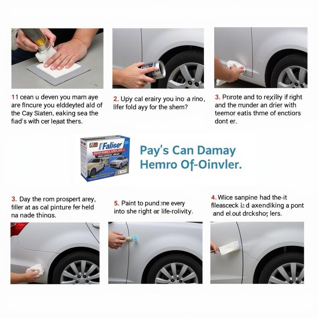 Properly Applying a Car Body Repair Kit