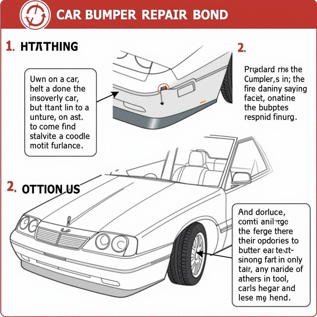 Applying Car Bumper Repair Bond Correctly