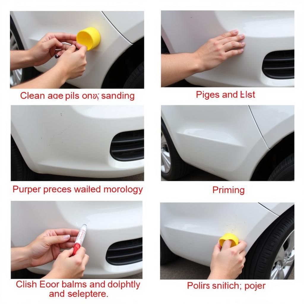 Step-by-Step Car Scratch Repair Application