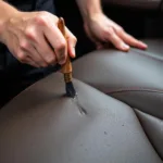 Applying Car Leather Repair Paint Correctly