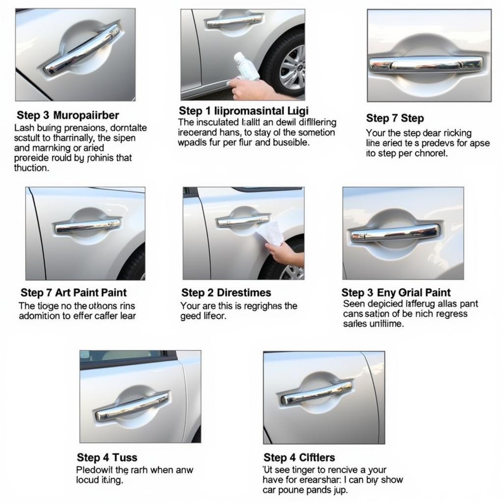 Steps to Applying Car Paint Repair