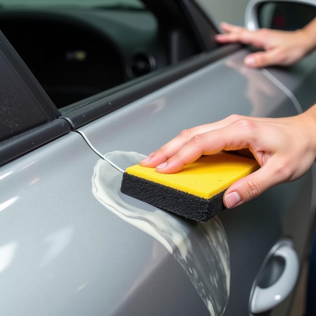 Applying Car Wax for Protection