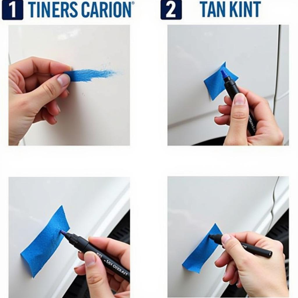 Applying Touch-Up Paint Correctly