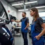 Asking Questions at a Car Repair Shop in Leicester