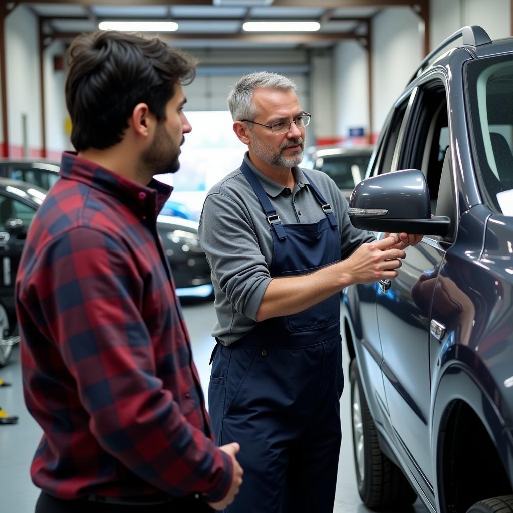 Asking Questions at a Car Repair Shop in Stourbridge