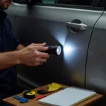 Assessing car body damage for DIY repair