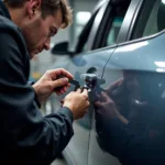 Assessing Car Body Damage in Honiton