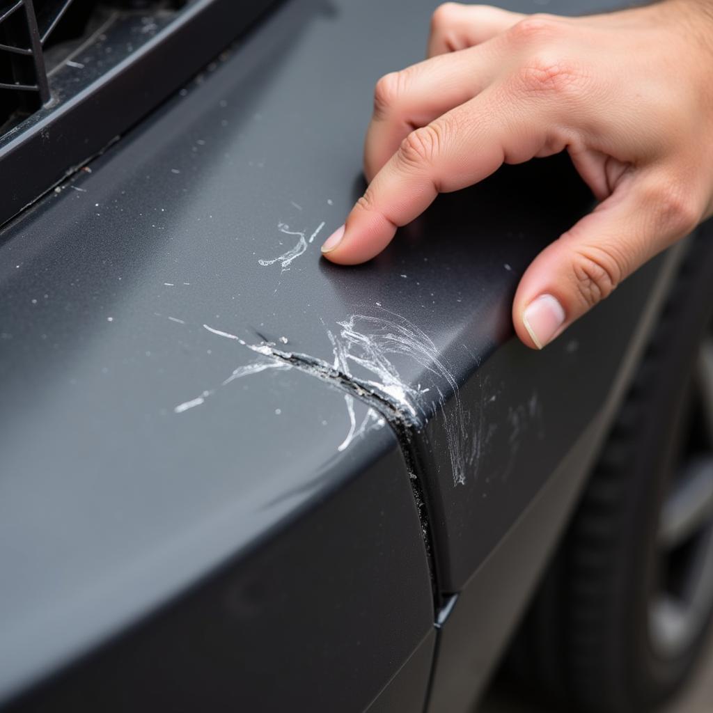 Assessing Car Bumper Damage for Repair