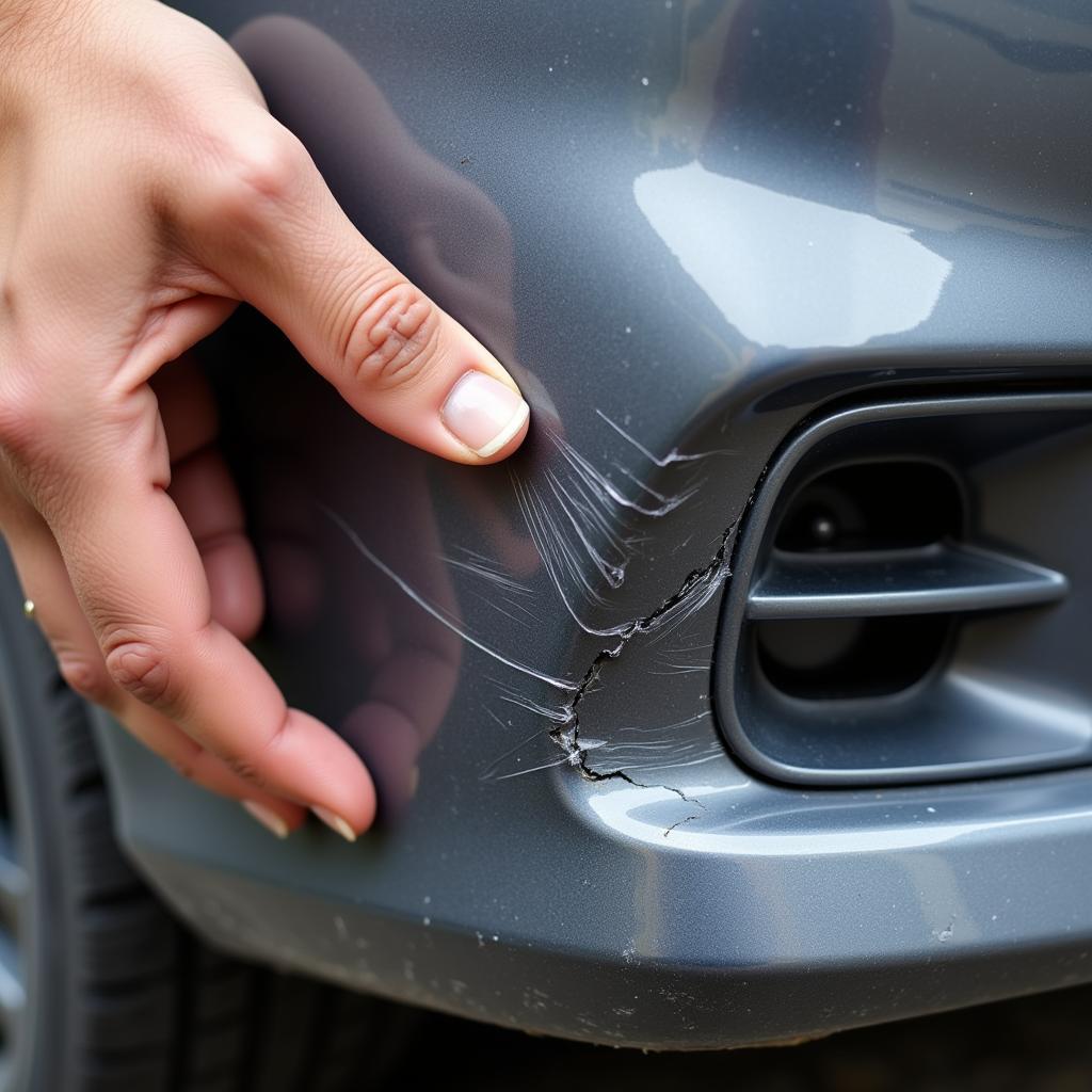 Assessing Car Bumper Damage