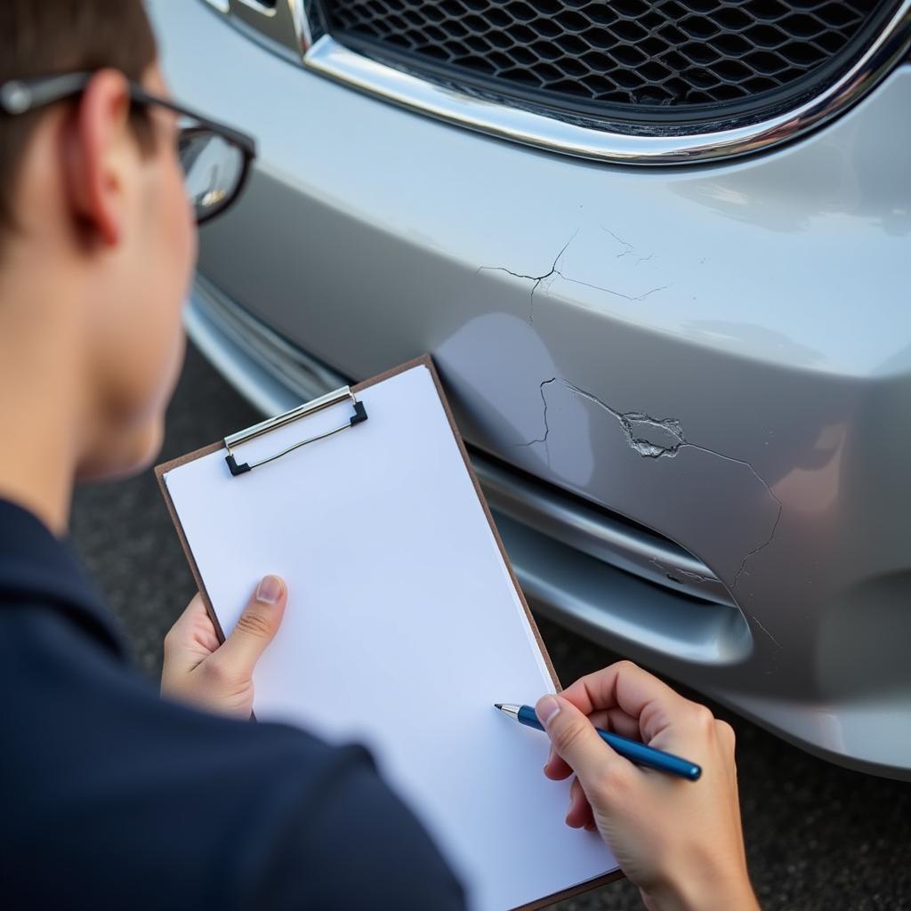 Assessing Car Bumper Damage for Repair Near Me