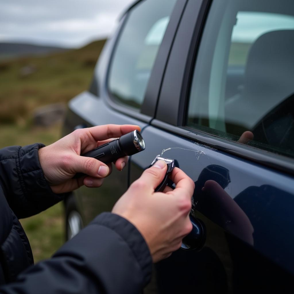 Assessing Car Body Damage in Dartmoor