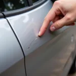 Assessing Car Key Scratch Damage