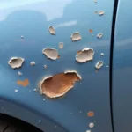 Assessing Car Paint Chip Damage