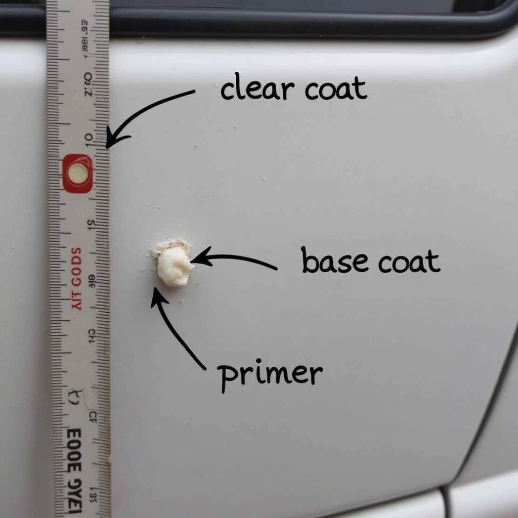 Assessing Car Paint Chip Damage