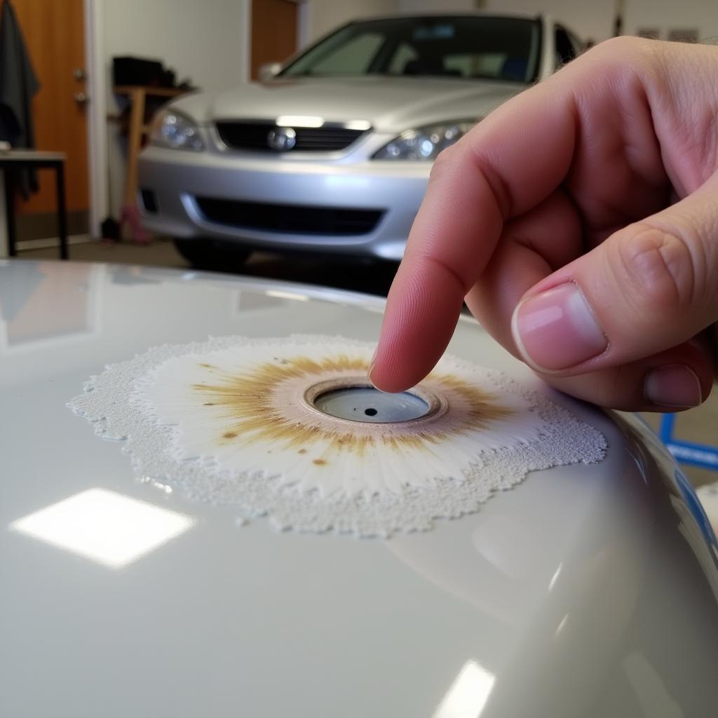 Assessing Car Paint Scrape Damage