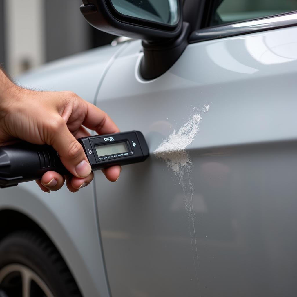 Assessing Car Panel Damage for Paint Repair