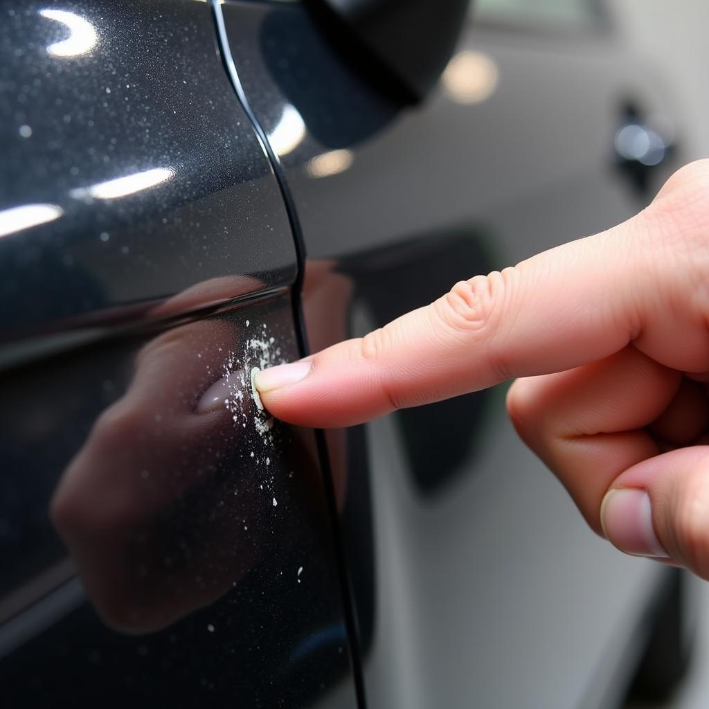 Assessing the Depth of a Key Scratch on a Car