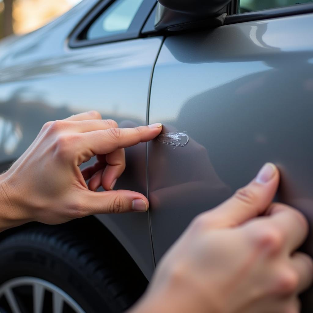 Assessing Minor Car Paint Damage