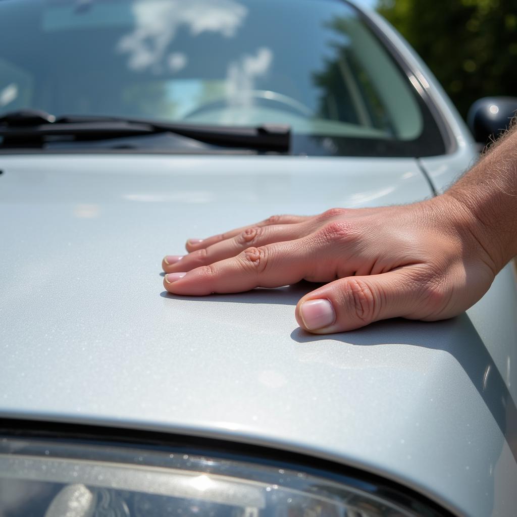 Assessing Sun Damage on Car Paint