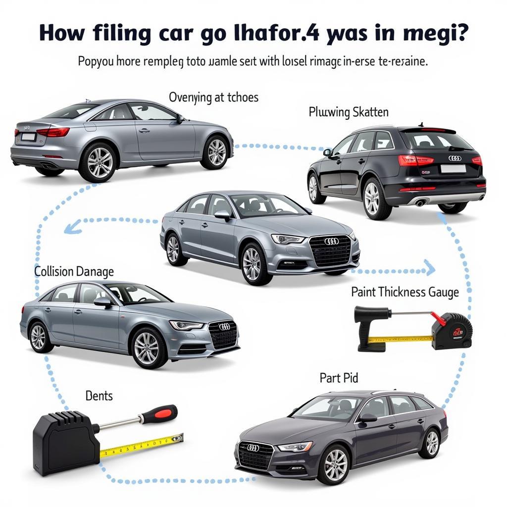 Assessing Audi Car Body Damage for Repair