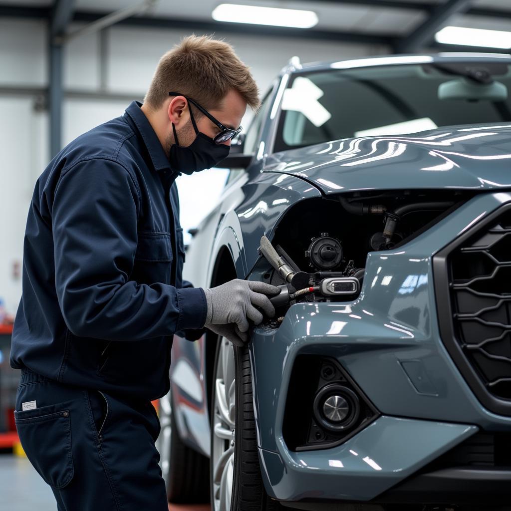 Audi Certified Technician Working in Essex