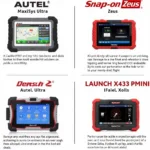 Professional-Grade Diagnostic Tools: Autel MaxiSys Ultra, Snap-on Zeus, and Launch X431 ProS Mini