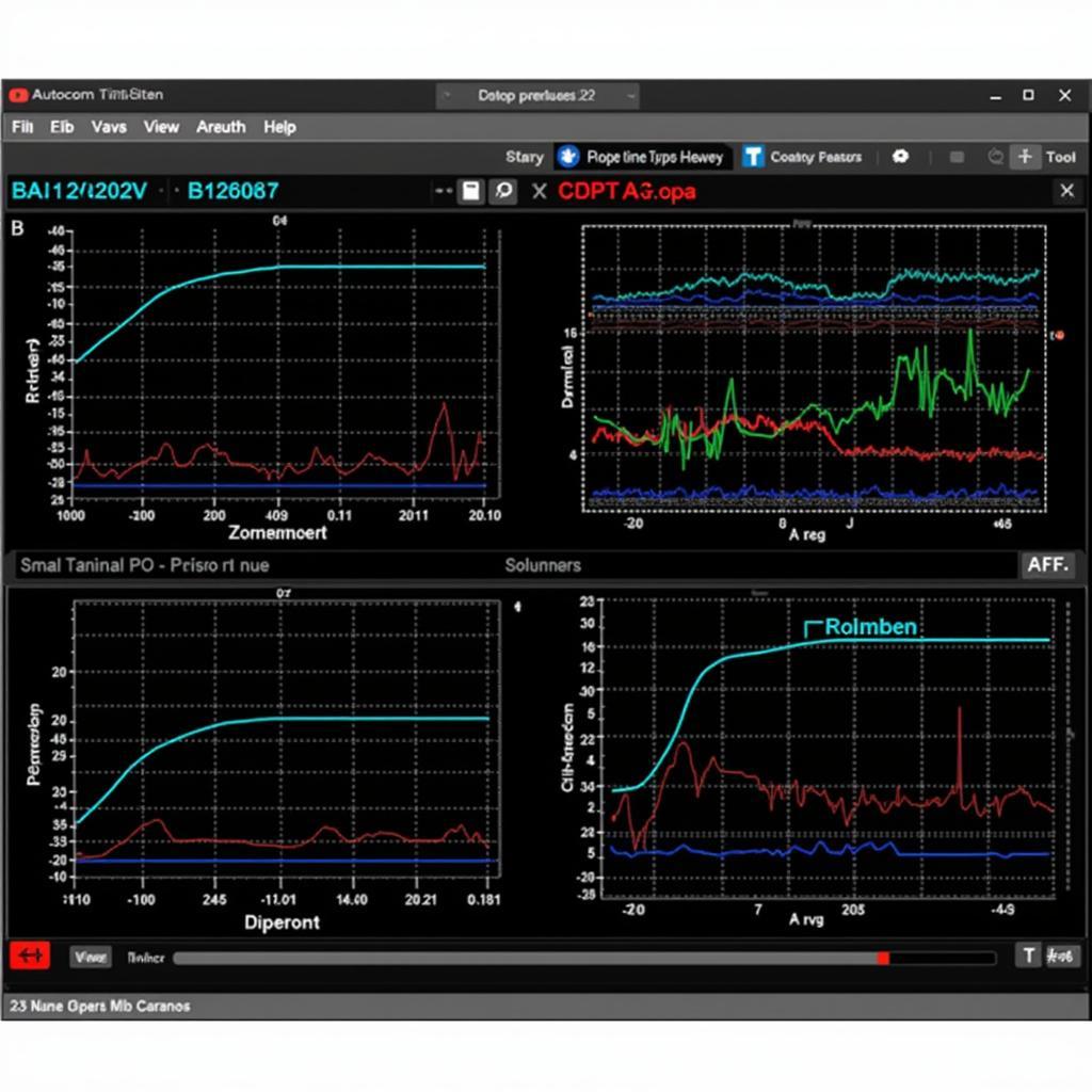 Autocom Live Data Display